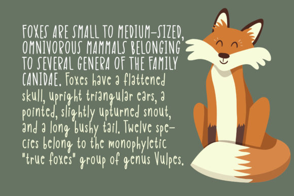 Brown Fox Font - Preview 1