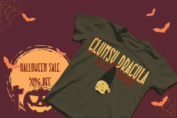 Pumpkinos Font PNG with transparent background - Preview 3