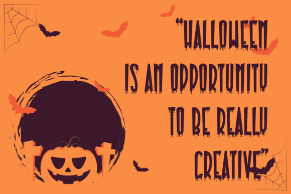 Pumpkinos Font PNG with transparent background - Preview 4