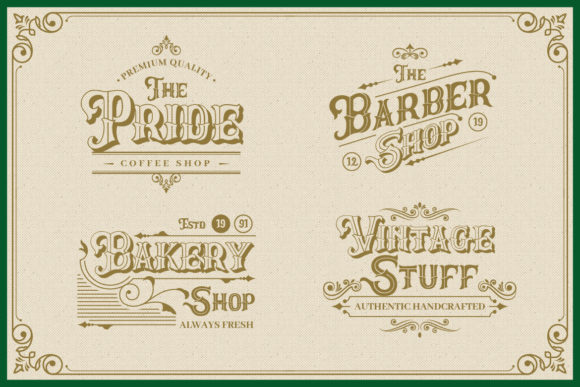 Black Romance Font - Preview 3