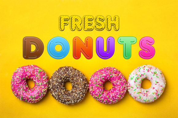 Bubble Round Font - Preview 2