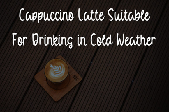 Cappuccino Latte Font - Preview 2