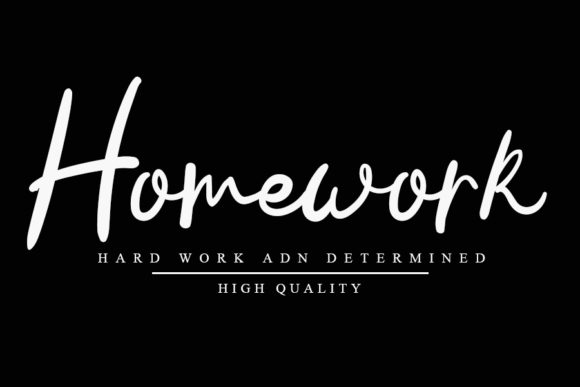 Handwritten Font - Preview 3