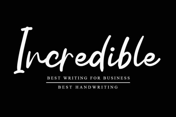 Handwritten Font - Preview 5