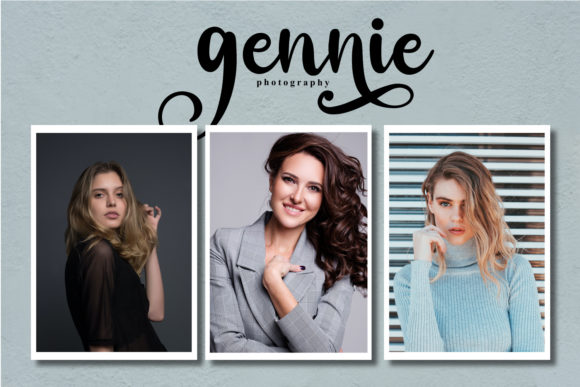 Heelenia Font PNG with transparent background - Preview 1
