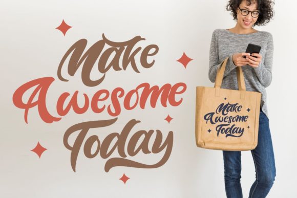 Lazy Monday Font PNG with transparent background - Preview 2