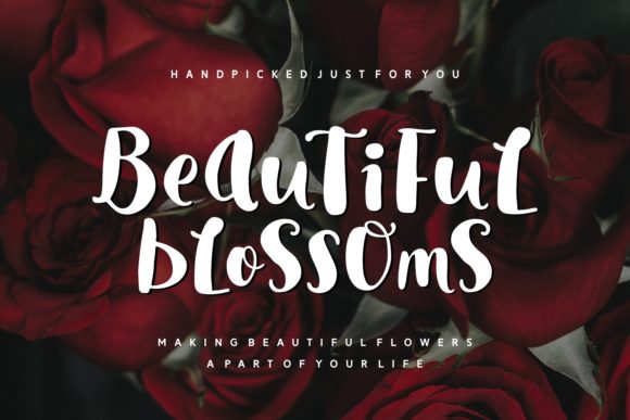 Morina Rosella Font PNG with transparent background - Preview 2