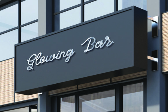 Neon Light Font PNG with transparent background - Preview 1