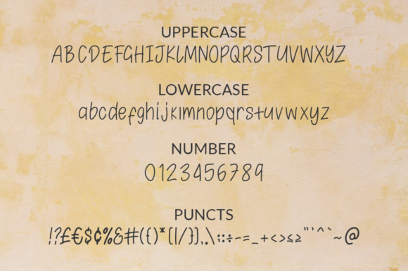 Purchuse Font PNG with transparent background - Preview 6