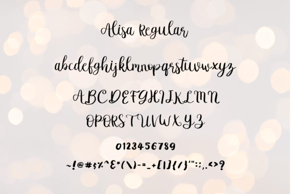 Alisa Font - Preview 4