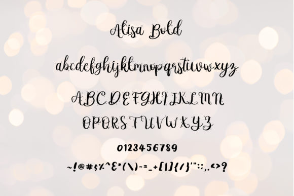 Alisa Font - Preview 5