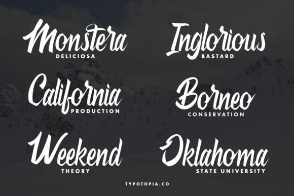 Antheme Font - Preview 1