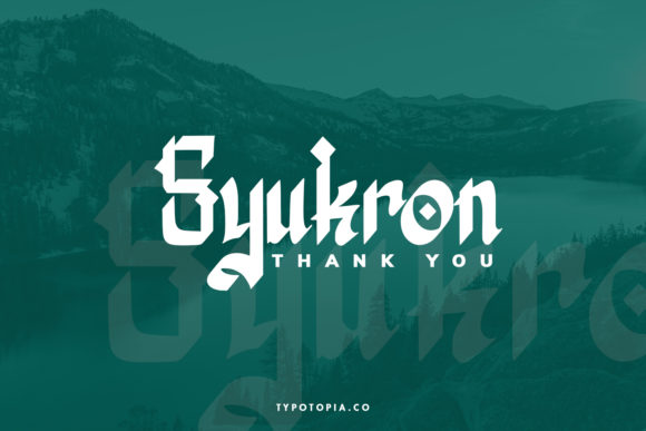 Assyam Font - Preview 1