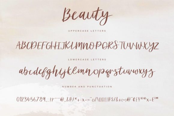 Beauty Font - Preview 4