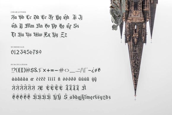 Cambridge Font - Preview 1