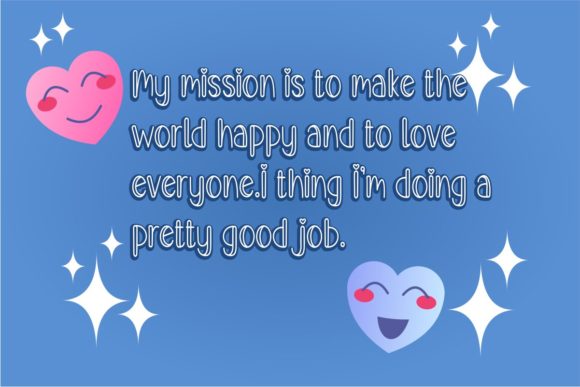 Chating Love Font - Preview 1