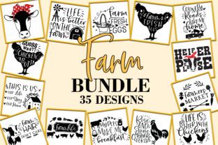 Farm Bundle SVG Clipart Cut Files Bundle