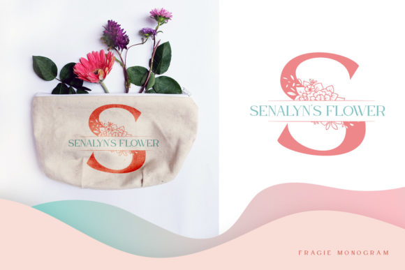 Fragie Monogram Font PNG with transparent background - Preview 3