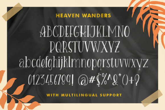 Heaven Wanders Font - Preview 5
