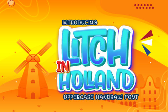 Litch in Holland Display Font By Lettercorner Studio