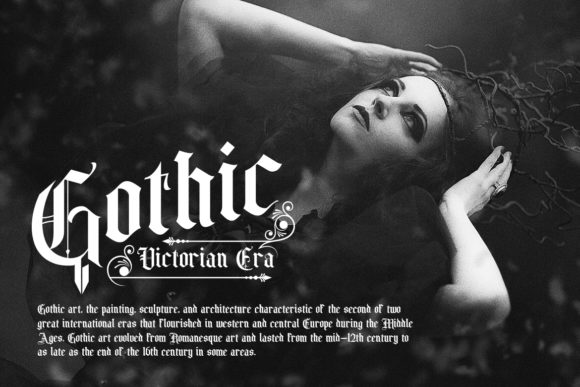 Old Charlotte Font PNG with transparent background - Preview 5