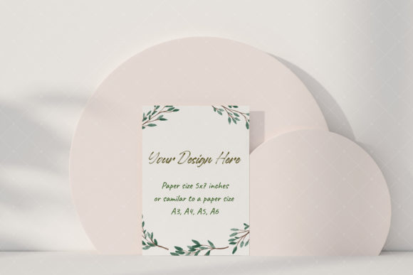 Postcard Greeting Card Mockup 9 Graphic Gift Cards & Vouchers By iJStudio