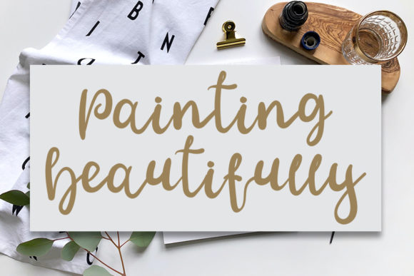 Rebbeca Font PNG with transparent background - Preview 1