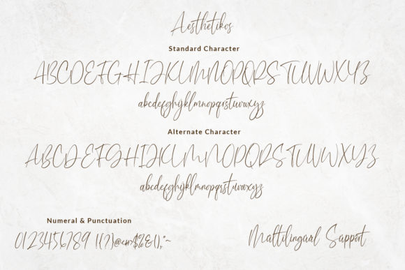 Aesthetikos Font - Preview 5