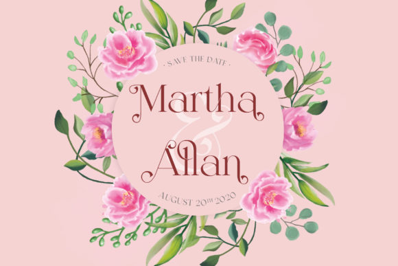 Alletha Font - Preview 4