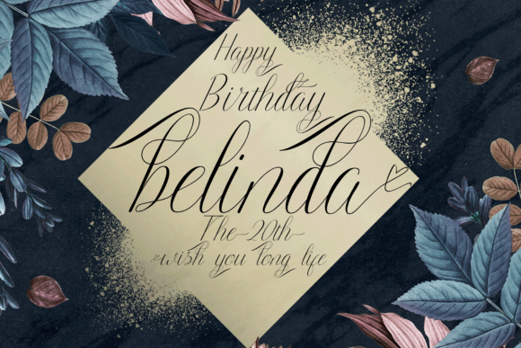 Amanda Font - Preview 4