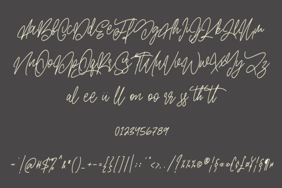 Angellica Font - Preview 3