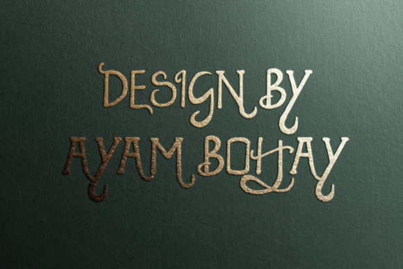 Ayam Bohay Font - Preview 2