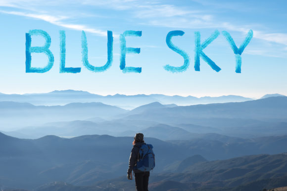 Azzurro   Font - Preview 1
