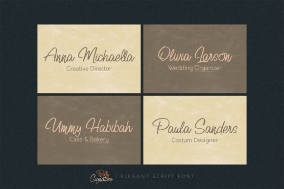 Billy Signature Font - Preview 5