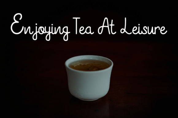 Bitter Tea Font - Preview 1