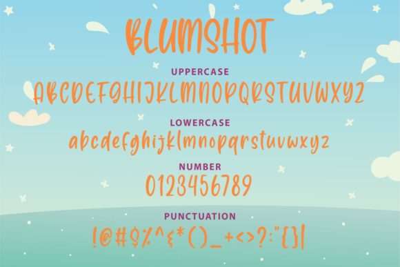 Blumshot Font - Preview 2