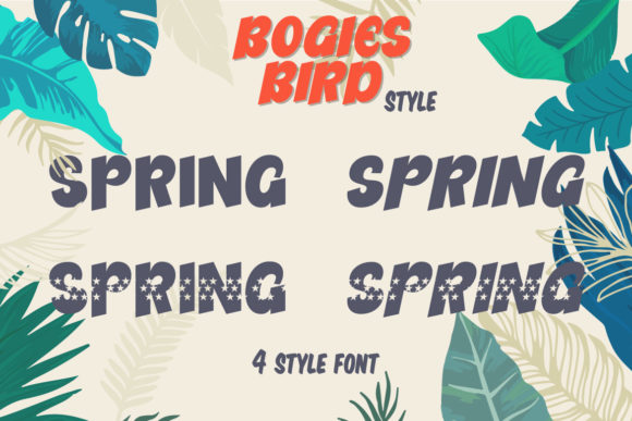 Bogies Bird Font - Preview 1