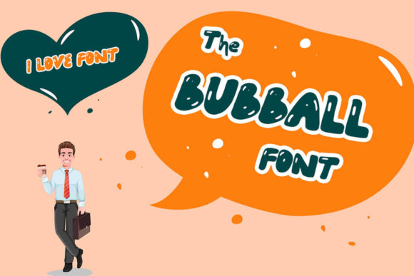Bubball Font - Preview 1