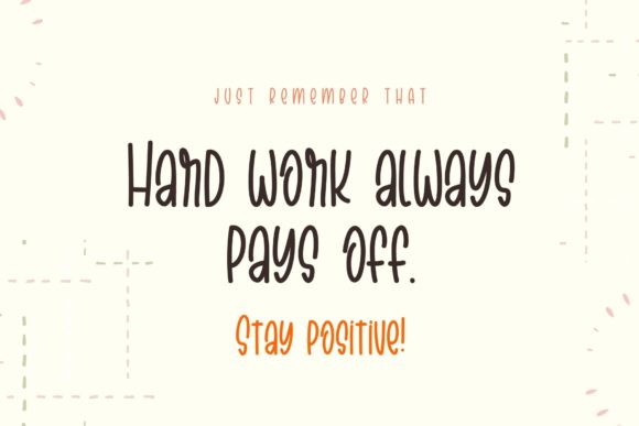 Caramel Cornflakes Font - Preview 4