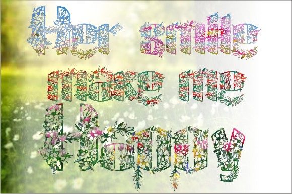 Ceci My Love Font PNG with transparent background - Preview 2