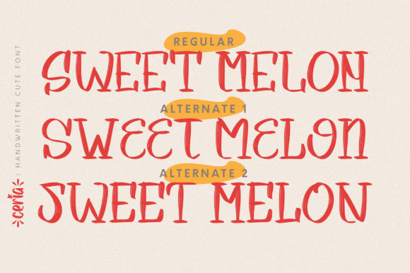 Ceria Font - Preview 3