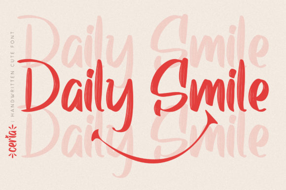 Ceria Font - Preview 4