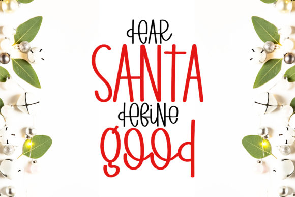 Day Before Christmas Font - Preview 1