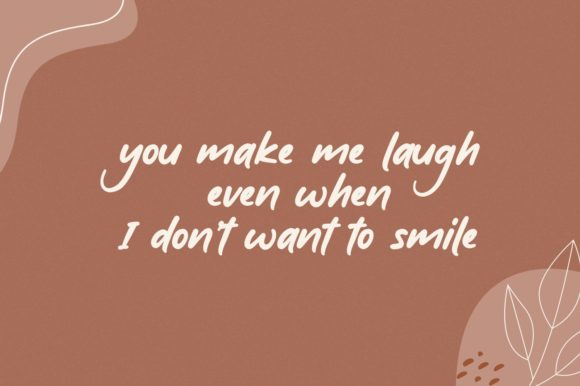 Good Romance Font PNG with transparent background - Preview 3