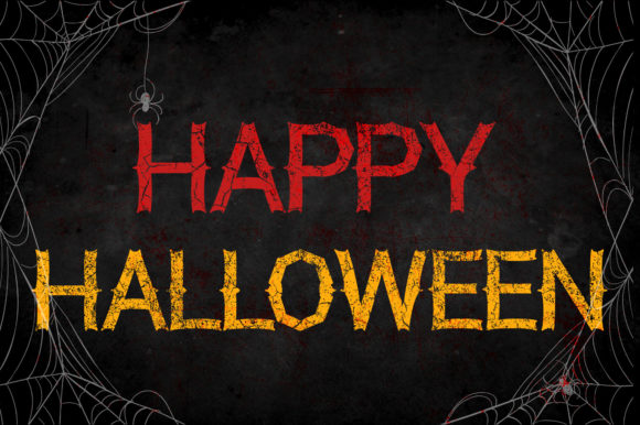 Monster Font with Black Background Font PNG with transparent background - Preview 3