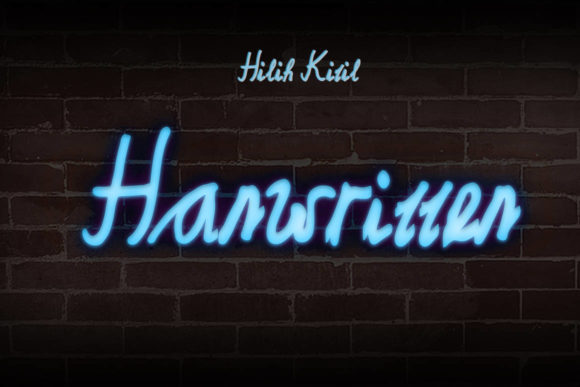Hilih Kitil Font PNG with transparent background - Preview 2