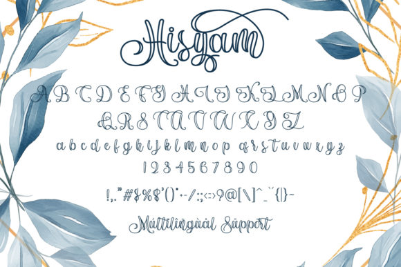 Hisyam Font - Preview 5