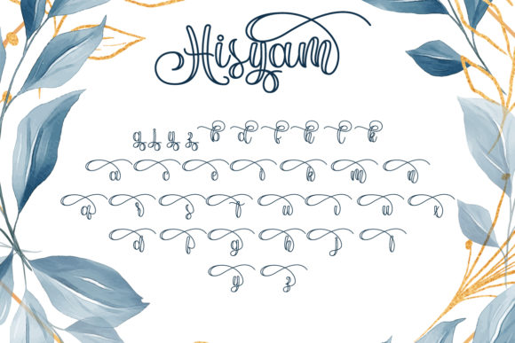 Hisyam Font - Preview 6