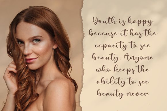 Madelia Font PNG with transparent background - Preview 4