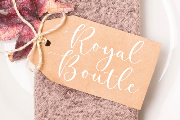 Perfect Garden Font PNG with transparent background - Preview 2